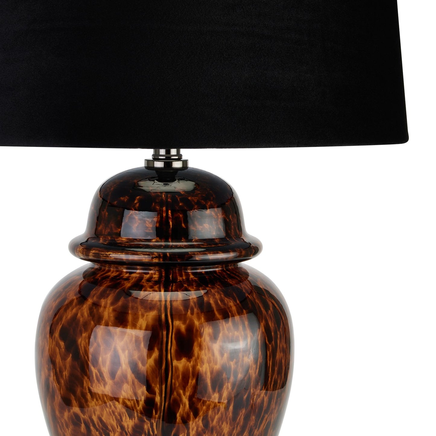 Jacobean Glass Table Lamp