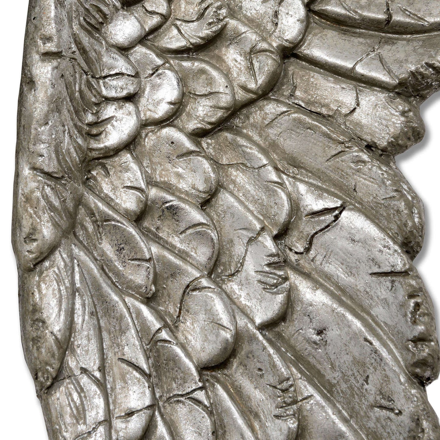 Silver Angel Wings Decoration