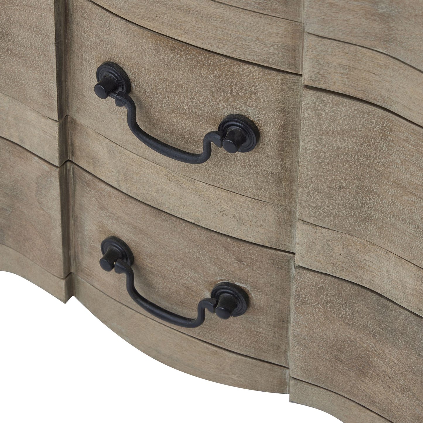 Portia Collection 3 Drawer Bedside Table