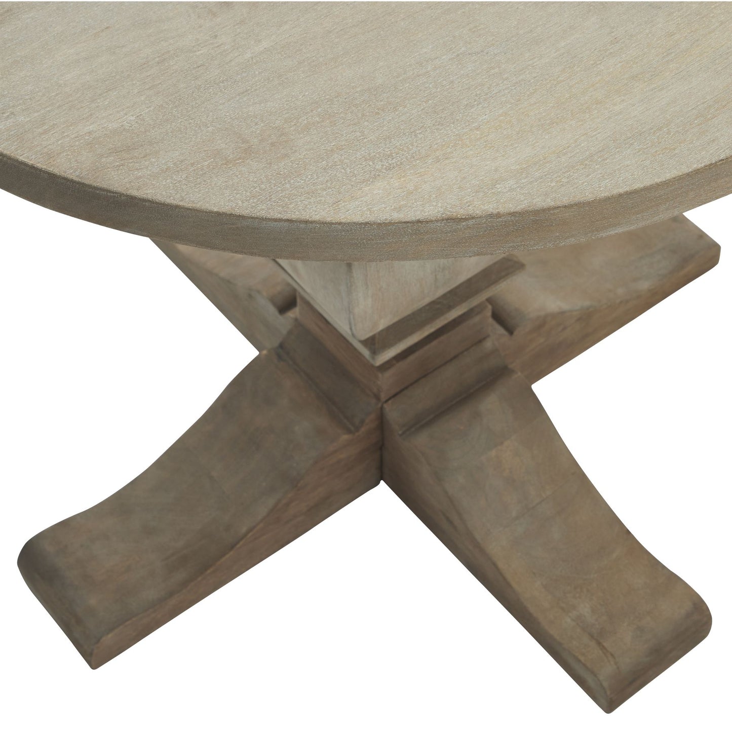 Portia Pedestal Side Table